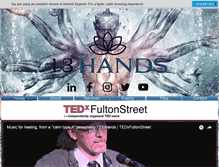 Tablet Screenshot of 13hands.com